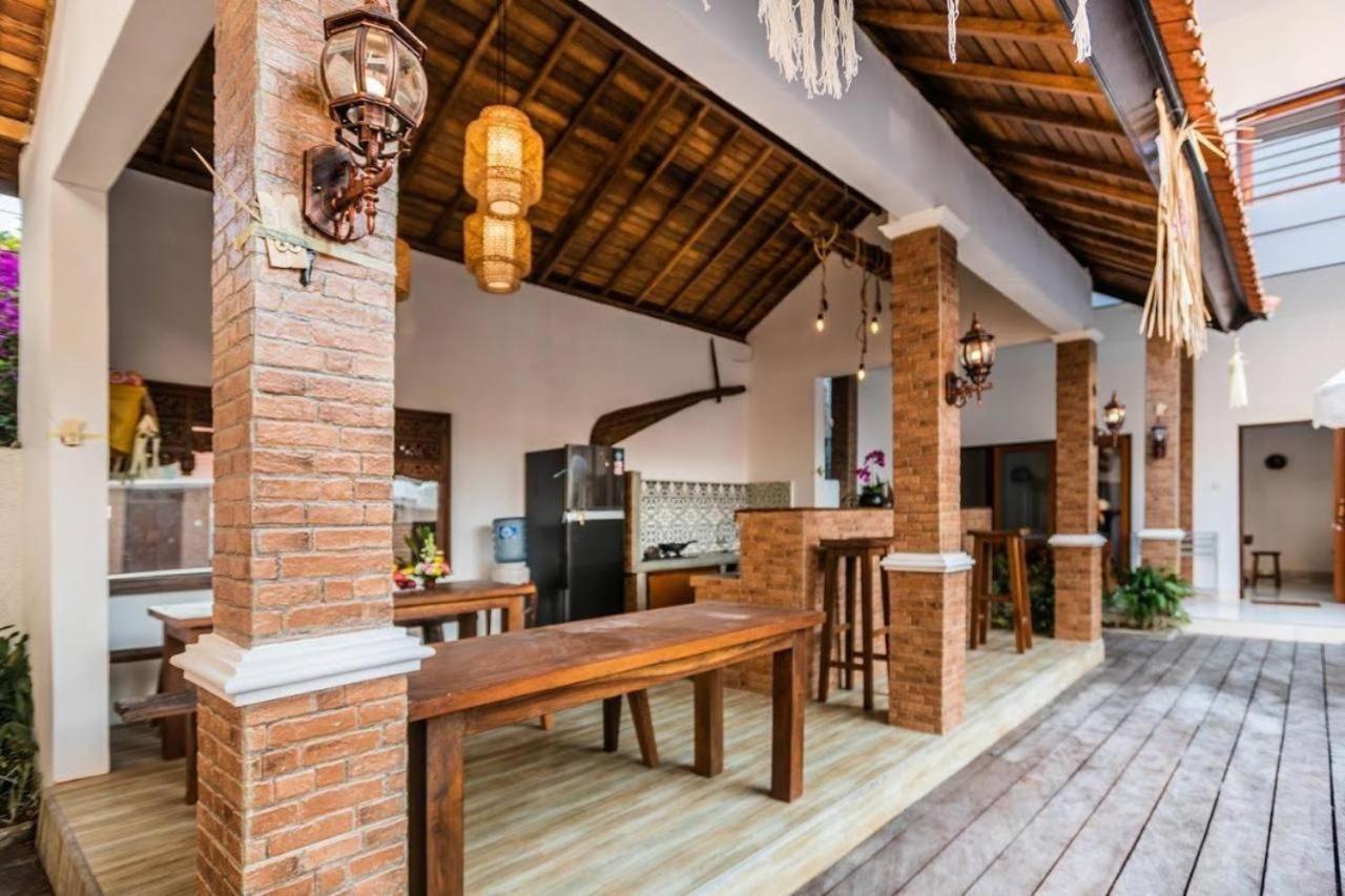 Canggu Paradise:Private House/Room Apple Near Pool Exterior photo